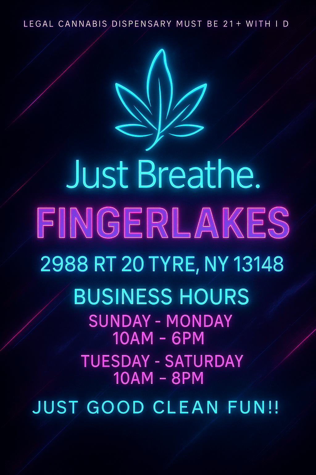 Just Breathe FLX product advertisement creative