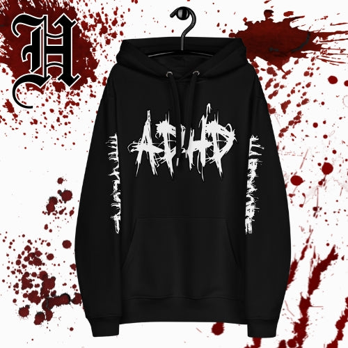 Hardcore Clothing, black wicked hoodie  by josh ely