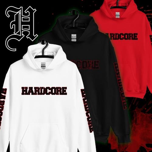 Hardcore Clothing Block Heavyweight Hoodie (DTG) - Hardcore  Clothing 