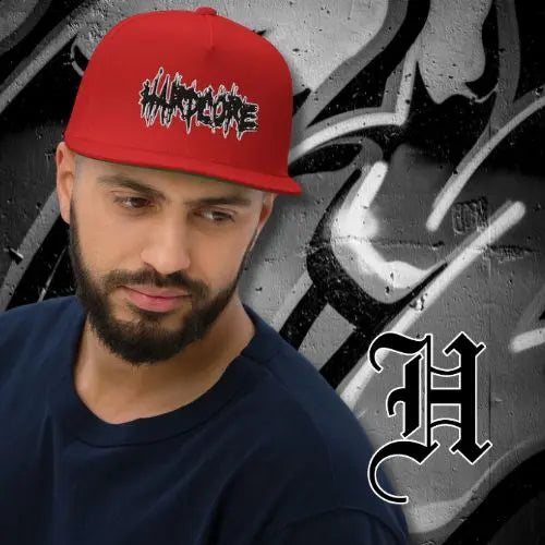 Hardcore Flat Bill Cap Hardcore clothing, by Josh Ely