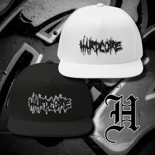 Hardcore Flat Bill Cap Hardcore clothing, by Josh Ely