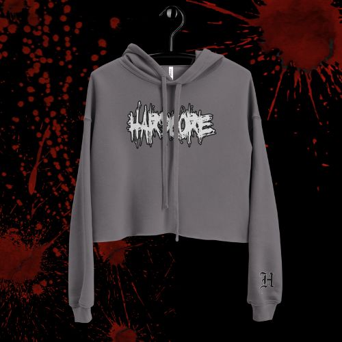 Hardcore Crop Hoodie- Hardcore Clothing-