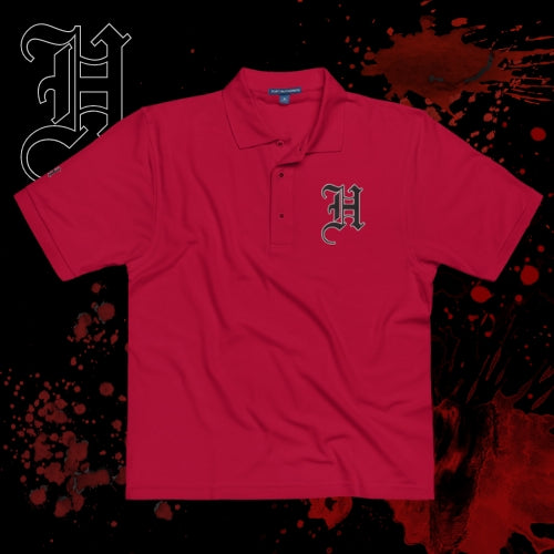 Hardcore Clothing Red polo