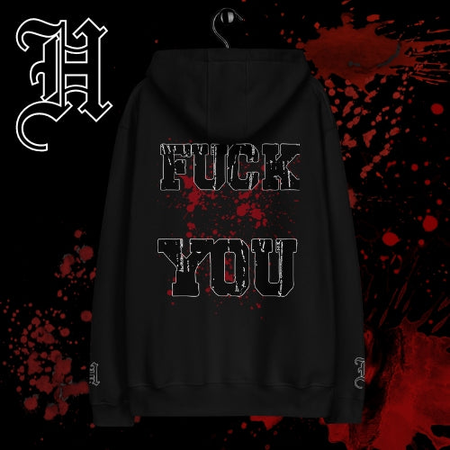 Hardcore Clothing 'Fuck You' Premium eco hoodie - Hardcore  Clothing 