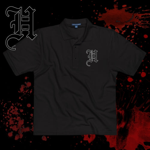 Hardcore clothing black polo